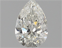 Diamante Natural 0.71 quilates, De pera , Color I, claridad SI2 y certificado GIA