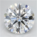 Del inventario de diamantes de laboratorio, 2.60 quilates, Redondo , Color D, claridad VVS1 y certificado IGI