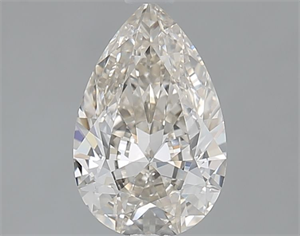 Picture of Natural Diamond 1.02 Carats, Pear with  Cut, K Color, VVS1 Clarity and Certified by GIA