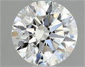 Diamante Natural 0.70 quilates, Redondo , Color F, claridad VS1 y certificado GIA