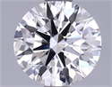 Lab Grown Diamond 1.18 Carats, Round with Ideal Cut, E Color, VVS2 Clarity and Certified by IGI