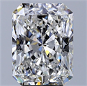 Diamante Natural 3.52 quilates, Radiante , Color E, claridad SI1 y certificado GIA