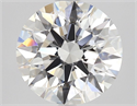 Natural Diamond 1.80 Carats, Round with Excellent Cut, F Color, VVS1 Clarity and Certified by GIA