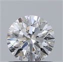 Natural Diamond 0.70 Carats, Round with Excellent Cut, D Color, VS1 Clarity and Certified by GIA