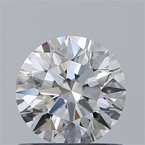 Picture of Natural Diamond 0.70 Carats, Round with Excellent Cut, D Color, VS1 Clarity and Certified by GIA