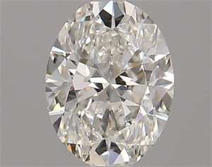 Picture of Natural Diamond 0.50 Carats, Oval with  Cut, I Color, VVS2 Clarity and Certified by GIA