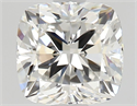 Natural Diamond 1.10 Carats, Cushion with  Cut, F Color, VVS1 Clarity and Certified by GIA