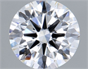 Lab Grown Diamond 1.05 Carats, Round with Ideal Cut, D Color, VVS1 Clarity and Certified by IGI