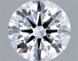 Picture of Lab Grown Diamond 1.05 Carats, Round with Ideal Cut, D Color, VVS1 Clarity and Certified by IGI