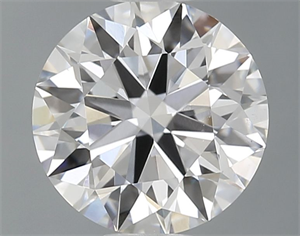 Picture of Lab Grown Diamond 1.10 Carats, Round with Excellent Cut, D Color, VS2 Clarity and Certified by GIA
