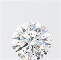 Lab Grown Diamond 1.09 Carats, Round with Ideal Cut, E Color, VS1 Clarity and Certified by IGI