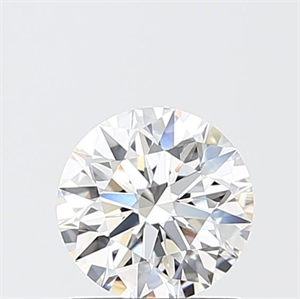 Picture of Lab Grown Diamond 1.09 Carats, Round with Ideal Cut, E Color, VS1 Clarity and Certified by IGI