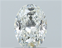Diamante Natural 0.90 quilates, Ovalado , Color I, claridad VVS1 y certificado GIA