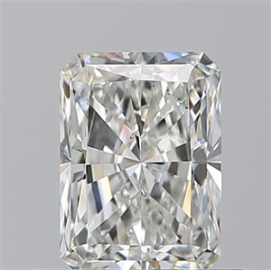 Picture of Natural Diamond 0.71 Carats, Radiant with  Cut, H Color, VS2 Clarity and Certified by GIA