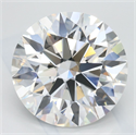 Del inventario de diamantes de laboratorio, 4.01 quilates, Redondo , Color D, claridad IF y certificado IGI