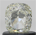 Natural Diamond 0.72 Carats, Cushion with  Cut, K Color, SI1 Clarity and Certified by GIA