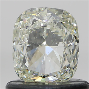 Foto Diamante Natural 0.72 quilates, Del cojín , Color K, claridad SI1 y certificado GIA de