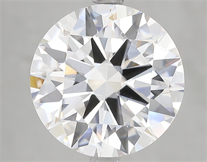 Picture of Lab Grown Diamond 5.03 Carats, Round with Excellent Cut, E Color, VVS2 Clarity and Certified by IGI