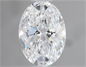 Diamante Natural 0.54 quilates, Ovalado , Color D, claridad VS1 y certificado GIA