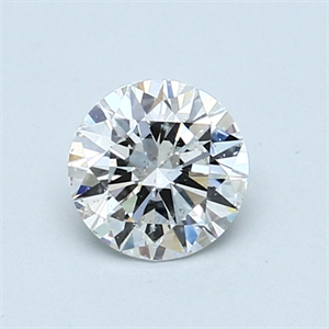 Foto 0.70 quilates, Redondo Diamante , Color F, claridad SI2 y certificado por GIA de