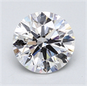 1.70 quilates, Redondo Diamante , Color D, claridad SI2 y certificado por GIA