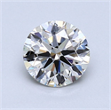 1.02 quilates, Redondo Diamante , Color I, claridad VS1 y certificado por GIA