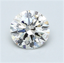 1.00 quilates, Redondo Diamante , Color I, claridad SI1 y certificado por GIA