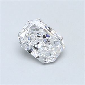 Picture of 0.51 Carats, Radiant Diamond with  Cut, D Color, VS1 Clarity and Certified by GIA