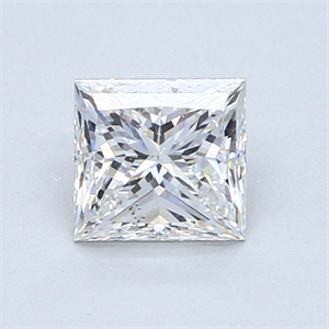 Foto 1.01 quilates, Princesa Diamante , Color G, claridad SI1 y certificado por GIA de