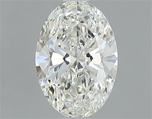 Foto Diamante Natural 0.83 quilates, Ovalado , Color H, claridad IF y certificado GIA de