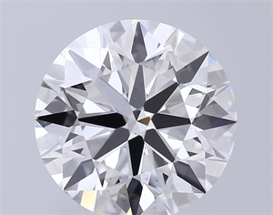 Picture of Lab Grown Diamond 9.22 Carats, Round with Ideal Cut, F Color, VS2 Clarity and Certified by IGI
