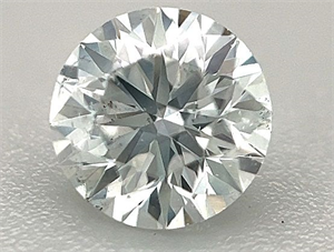 Picture of Natural Diamond 0.80 Carats, Round with Excellent Cut, E Color, SI2 Clarity and Certified by GIA
