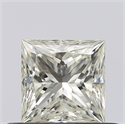 Diamante Natural 0.53 quilates, Princesa , Color G, claridad VVS1 y certificado IGI