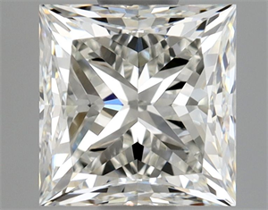 Foto Diamante Natural 1.01 quilates, Princesa , Color I, claridad VVS2 y certificado GIA de