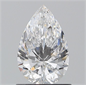 Diamante Natural 0.90 quilates, De pera , Color D, claridad VVS1 y certificado GIA