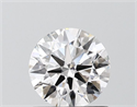 Del inventario de diamantes de laboratorio, 0.90 quilates, Redondo , Color F, claridad VVS2 y certificado IGI