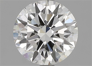 Picture of Natural Diamond 1.52 Carats, Round with Very Good Cut, H Color, VS2 Clarity and Certified by GIA