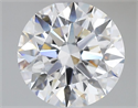 Del inventario de diamantes de laboratorio, 2.58 quilates, Redondo , Color D, claridad VVS2 y certificado IGI