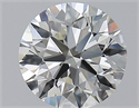 Diamante Natural 2.01 quilates, Redondo , Color I, claridad VVS2 y certificado GIA