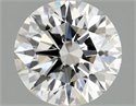 Del inventario de diamantes de laboratorio, 2.10 quilates, Redondo , Color F, claridad VVS2 y certificado IGI