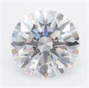 Del inventario de diamantes de laboratorio, 2.04 quilates, Redondo , Color D, claridad VVS1 y certificado IGI