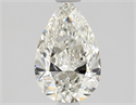 Natural Diamond 1.02 Carats, Pear with  Cut, I Color, VS2 Clarity and Certified by GIA