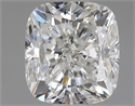 Natural Diamond 1.02 Carats, Cushion with  Cut, H Color, VS2 Clarity and Certified by GIA
