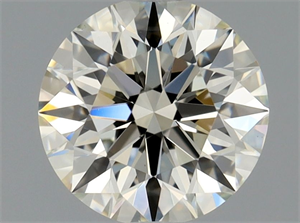 Picture of Natural Diamond 0.70 Carats, Round with Excellent Cut, K Color, VS1 Clarity and Certified by GIA