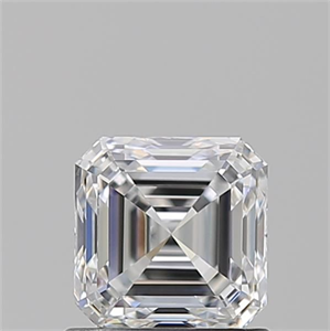 Picture of Natural Diamond 1.01 Carats, Asscher with  Cut, D Color, VVS1 Clarity and Certified by GIA