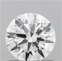 Lab Grown Diamond 0.72 Carats, Round with Excellent Cut, D Color, VS1 Clarity and Certified by IGI