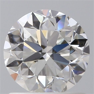Picture of Natural Diamond 0.91 Carats, Round with Very Good Cut, F Color, VS2 Clarity and Certified by GIA