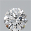 Diamante Natural 0.74 quilates, Redondo , Color F, claridad IF y certificado GIA