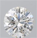 Diamante Natural 1.70 quilates, Redondo , Color I, claridad VVS1 y certificado GIA