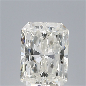 Picture of Natural Diamond 0.55 Carats, Radiant with  Cut, G Color, VVS1 Clarity and Certified by GIA